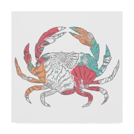 Lightboxjournal 'Texture Crab' Canvas Art,14x14